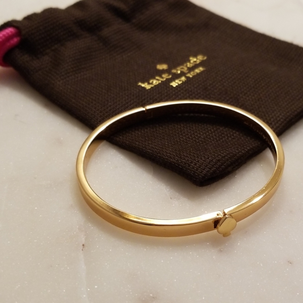 Kate Spade Gold Hinge Bracelet